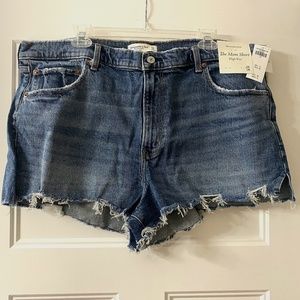 Abercrombie & Fitch High Rise Mom Shorts